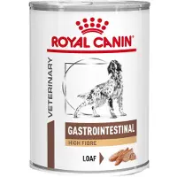 Royal Canin Veterinary Gastrointestinal High Fibre pasztet 24x410 g pasztet dla psów z zaburzeniami trawienia