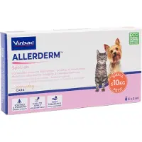 Virbac Allerderm Spot-on pour petit chien et chat (jusqu'à 10 kg)
