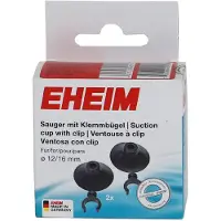 Eheim Ventouse À Clip Pour Tuyau Ø 12/16 Mm (2 Pièces)
