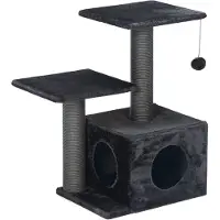 Beeztees Meuble griffoir Serpa Fien (70 cm, Noir)
