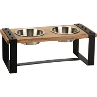 Designed By Lotte Karint Dog Feeder Marron 1300ml