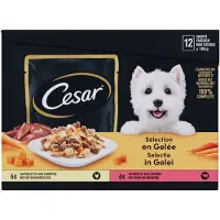 Cesar Sélection en Gelée - Sachet - 12 x 100 g