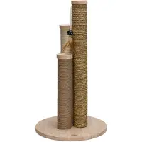 Designed By Lotte Tronc à griffer en bois Willa pour chat