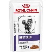 Royal Canin VHN Cat Neutered Balance 24x85g nourriture humide pour chats adultes ayant tendance au surpoids, de la stérilisation jusqu'à l'âge de 7 ans