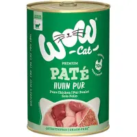 WOW! WOW Cat Wet Adult - Poulet Pur - 400 g