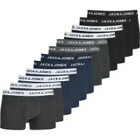 Jack & jones Boxers marine / gris / noir / blanc