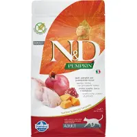 Farmina N&D Pumpkin Adult Aliment pour chat - Caille - 1,5 kg