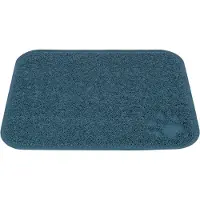 Trixie Schoonloopmat Voor Kattenbakken Pvc Blauw - 45X37 Cm
