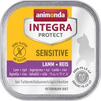 Animonda Integra Protect Sensitive - Barquette - Agneau et riz - 16 x 100 g