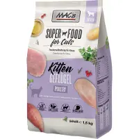 Mac'S Kitten Alimentation pour chats - Volaille - 1,5 kg