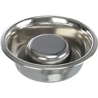 Trixie Gamelle Pour Chien En Acier Inox Slow Feeding (X4)
