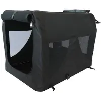 M PETS Caisse de Confort - S - Noir - 51 x 33 x 33 cm