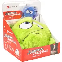 Flamingo Jumping Plush Jaune