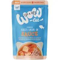 WOW! WOW Cat Wet Adult en Sauce - Saumon