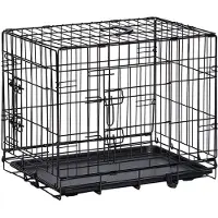 Beeztees Cage métallique noire, taille : S