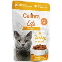 Calibra Cat Life Adult Nourriture humide - Turquie - 28 x 85 g