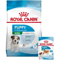 Royal Canin Mini Puppy Paquet Combi - 8 kg + 12 x 85 g