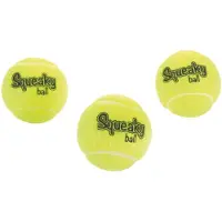 Beeztees 3x Bz Balle De Tennis Avec Bip 3pcs (Jouet de balle pour chiens)