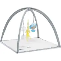 Beeztees Tapis de Jeu pour Chaton Xabia - Gris - 40 x 40 x 33 cm