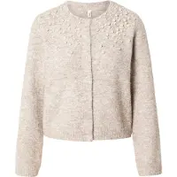 ONLY Cardigan 'ONLMiggie' cappuccino / blanc perle