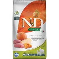 Farmina N&D Pumpkin Sanglier et Pomme Chien Adulte Medium & Maxi - 2,5 kg