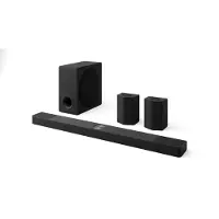 LG Barre de son S95TR Dolby Atmos 9.1.5 ch Noir + Caisson de basse sans-fil + Enceintes arrières sans-fil DTS:X