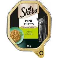 Sheba Mini Filets au lapin pâtée pour chat (85 g)