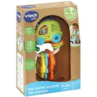 Vtech Mon Hochet Sensoriel Clés Magiques Bioplastique