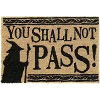 Le Seigneur Des Anneaux Paillasson de - You Shall Not Pass! - pour Indifférent - marron/noir - Taille Standard