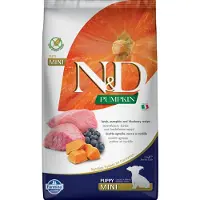 N&D Farmina 2, 5kg Puppy Mini Lamm, Kürbis & Heidelbeere