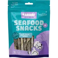 Braaaf Bâtonnets torsadés à mâcher, saumon 12 cm - Friandises pour chien