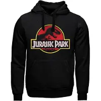 Generique § Jurassic Park - Logo Black Hoodie S