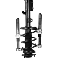 Vevor Kit Compresseur Ressort Amortisseur pour Voiture 1,2 T Course 280 mm Tendeur de Ressort en Acier 1 Paire avec Boîte à Outils et Support de Sécurité pour Démonter Ressorts de Suspension Auto SUV