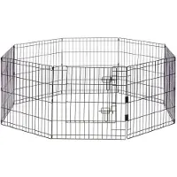 Beeztees Premium - Enclos pour Chiots Ted - Noir