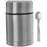 Orion Termos obiadowy Próżniowy 0.7 l Srebrny, Boîte de conservation, Argent