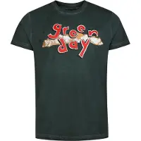 Green Day T-Shirt Manches courtes de - Dookie - S - 4XL - pour Homme - vert - Taille S