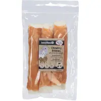 Beeztees Snack Pour Chien Chewing Ribbies Au Poulet Et à La Morue