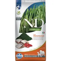 Farmina N&d Spirulina Herring Adult Med/maxi Dog Food 2kg Clair