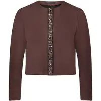 Betty Barclay Veste mi-saison chocolat