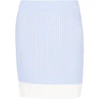 Mymo Jupe 'Young Fashion' bleu clair / blanc