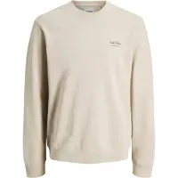 Jack & Jones Archive Graphic Plus Size Sweatshirt Beige 3XL Homme