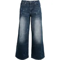 Rock Rebel by EMP Jean de - Jean Ample Délavé - W27L30 - W31L30 - pour Femme - bleu - Taille W30L30