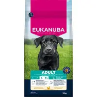 Eukanuba croquettes pour grands chiens adultes, riches en poulet, 15 kg