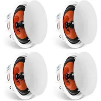 Vevor Haut-parleurs de plafond 20,3 cm mural encastré 100 W chaque 4PCS