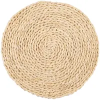 Orion Set de table rond naturel – 35 cm – Feuilles de maïs (35 cm)
