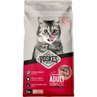 Voskes Adult Nourriture pour Chat - Saumon - 2 kg