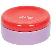 COOCKOO Gamelle Funky Feeding - Rouge/violet
