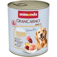 Animonda GranCarno Grancarno Sensitive dinde avec pomme de terre 800 g
