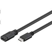 PremiumCord Câble d'extension USB-C USB 3.1 génération 2, C/mâle - C/femelle, 1m