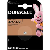 Duracell - Pile 377 Duralock oxyde d'argent | 10 pièces